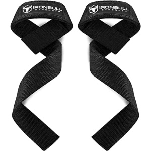 Lifting Straps (1 Pair) - Padded Wrist Support Wraps - for Powerlifting