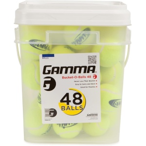 GAMMA Sports Pressureless Tennis Balls Box, Bulk Tennis Balls, Premium Tennis