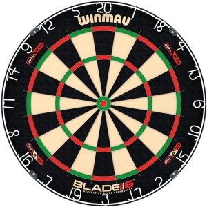 Winmau Blade 6 Professional Bristle Dartboard - Official Tournament